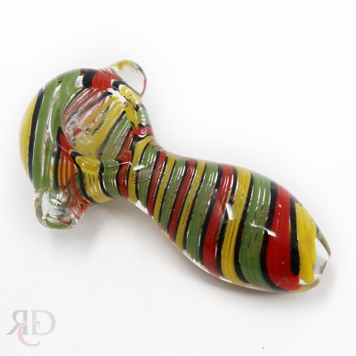 GLASS PIPE RASTA GP4539 1CT